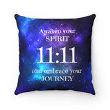 Awaken your spirit - Spun Polyester Square Pillow