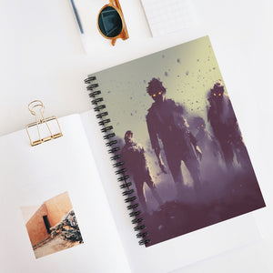 Zombies - Spiral Notebook - Ruled Line