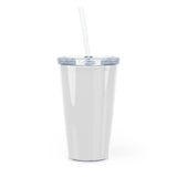 Into The Woods I Go - Plastic Tumbler with Straw