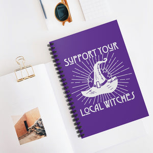 Support your local Witches - Spiral Notebook - Ruled Line