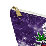 Alien smoking weed -  - Accessory Pouch w T-bottom