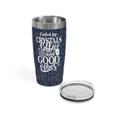 Fueled by coffee and crystals - Ringneck Tumbler, 20oz