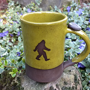Bigfoot Mug | Green Glaze