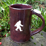 Purple Bigfoot Ceramic Mug