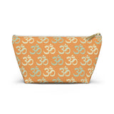 Spiritual symbol (orange)Accessory Pouch w T-bottom