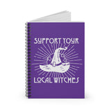 Support your local Witches - Spiral Notebook - Ruled Line