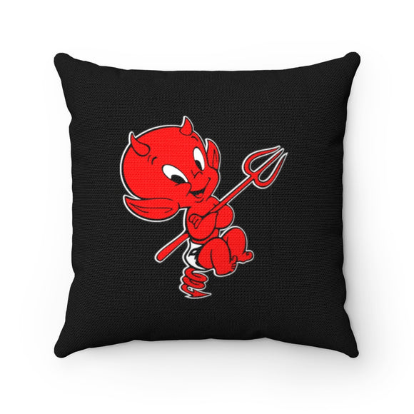 Lil Devil - Spun Polyester Square Pillow