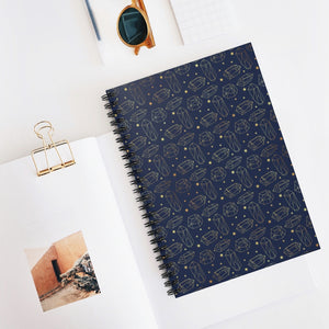 Crystals - Spiral Notebook - Ruled Line
