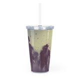Zombies - Plastic Tumbler with Straw