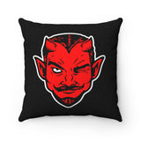 Red Devil - Spun Polyester Square Pillow
