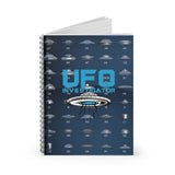 UFO Investigator - Spiral Notebook - Ruled Line