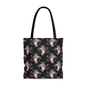 Hearts and roses -   Tote Bag