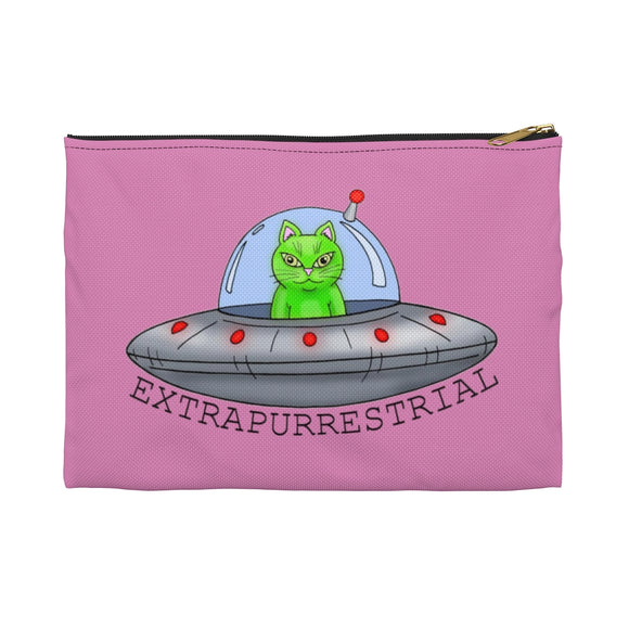 Extrapurrestrial (Pink) - Accessory Pouch