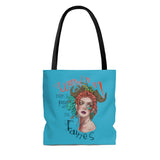 Don't piss off the fairies (blue) - Tote Bag