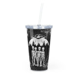 We've never been alone - Plastic Tumbler with Straw