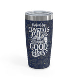 Fueled by coffee and crystals - Ringneck Tumbler, 20oz