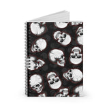 skulls - Spiral Notebook - Ruled Line