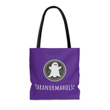 Paranormaholic (purple) - Tote Bag