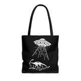 Loch Ness Monster abduction (black) -   Tote Bag