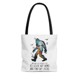 Into the woods I go (white) -   Tote Bag