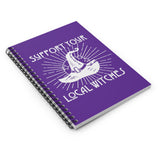 Support your local Witches - Spiral Notebook - Ruled Line