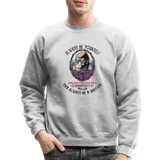 Bigfoot, Always Be Yourself - Crewneck Sweatshirt - heather gray