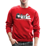 The Cryptid Crew - Crewneck Sweatshirt - red
