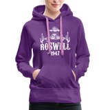 Roswell - Women’s Premium Hoodie - purple