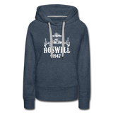 Roswell - Women’s Premium Hoodie - heather denim