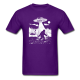 Bigfoot Abduction - Unisex Classic T-Shirt - purple