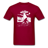 Bigfoot Abduction - Unisex Classic T-Shirt - dark red