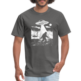 Bigfoot Abduction - Unisex Classic T-Shirt - charcoal
