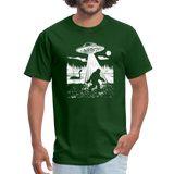 Bigfoot Abduction - Unisex Classic T-Shirt - forest green