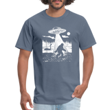 Bigfoot Abduction - Unisex Classic T-Shirt - denim