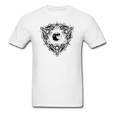 Death Head Moth Full Moon - -Unisex Classic T-Shirt - white