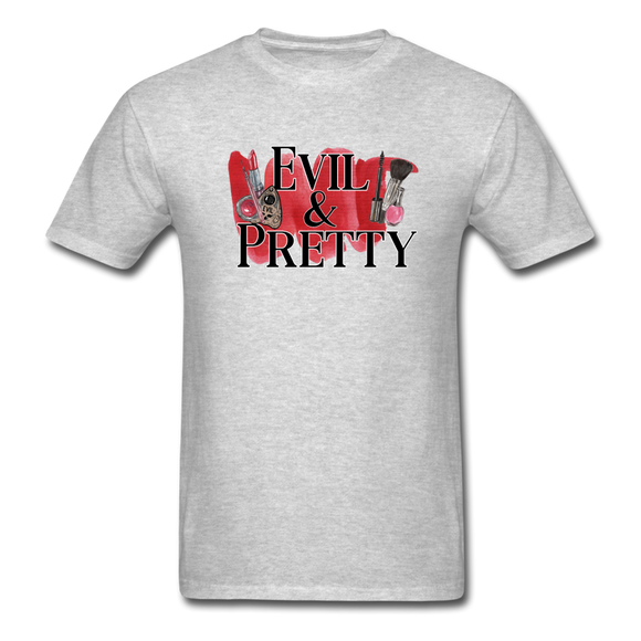 Evil and Pretty - Unisex Classic T-Shirt - heather gray
