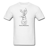 Horny Little Bunny - Unisex Classic T-Shirt - white