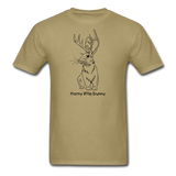 Horny Little Bunny - Unisex Classic T-Shirt - khaki