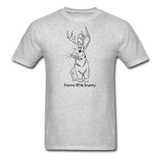 Horny Little Bunny - Unisex Classic T-Shirt - heather gray