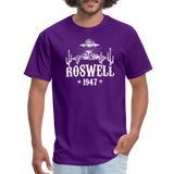 Roswell - Unisex Classic T-Shirt - purple