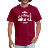 Roswell - Unisex Classic T-Shirt - burgundy