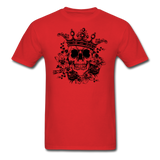 Skull in Crown - Unisex Classic T-Shirt - red