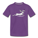 I Believe - Kids' Premium T-Shirt - purple