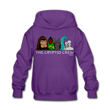 The Cryptid Crew - Kids' Hoodie - purple