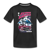 Flying Saucers - Kids' Premium T-Shirt - black