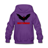 Mothman - Kids' Hoodie - purple