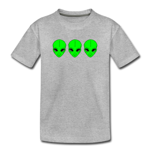 Aliens - Kids' Premium T-Shirt - kelly green
