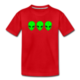 Aliens - Kids' Premium T-Shirt - red