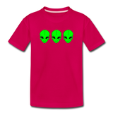 Aliens - Kids' Premium T-Shirt - dark pink