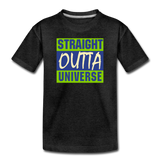 Straight Outta Universe - Kids' Premium T-Shirt - charcoal grey